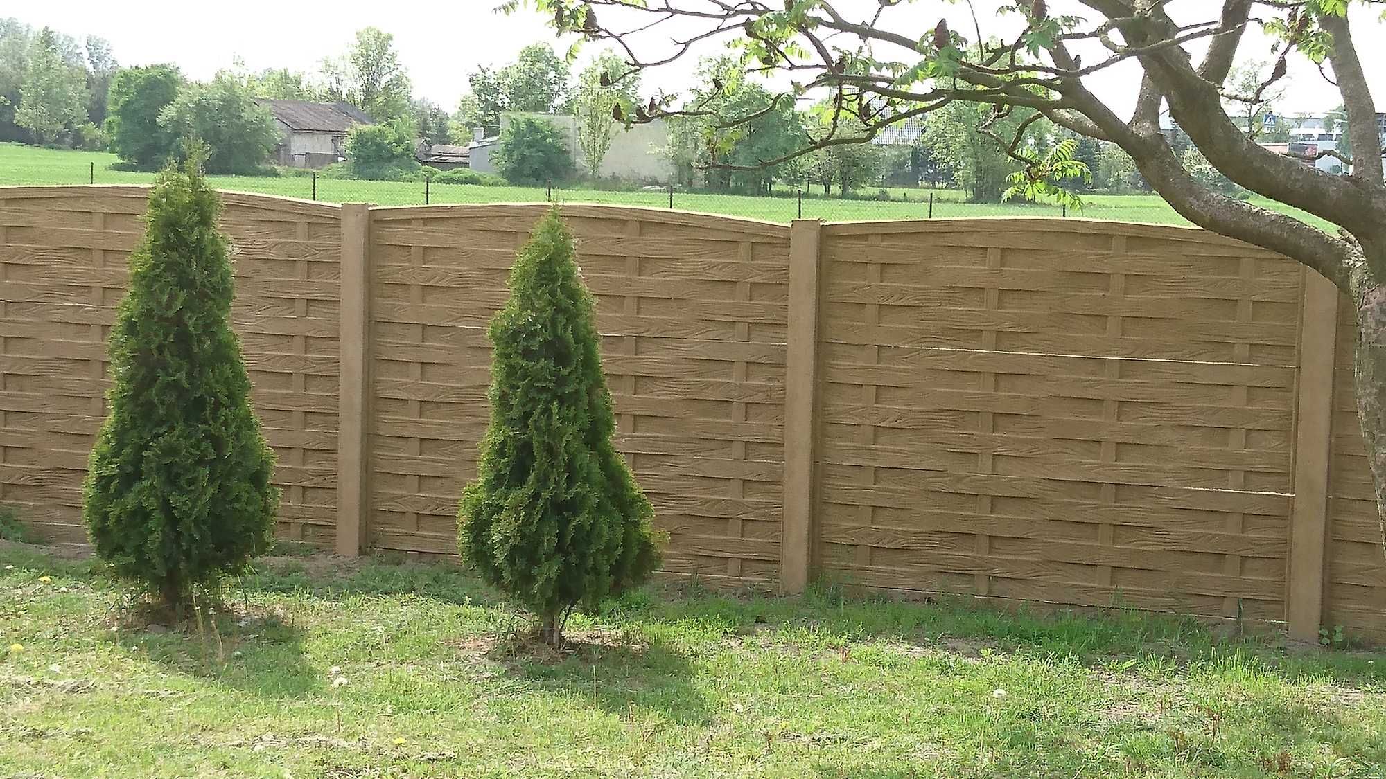Ogrodzenie betonowe płot panel