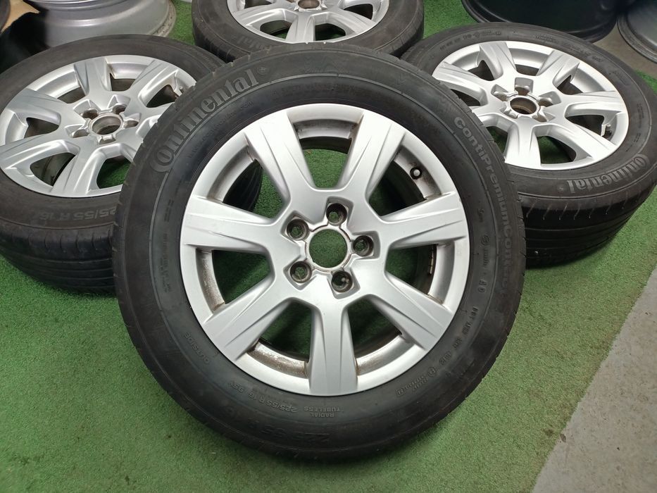 Koła 16 felgi 5x112 opony 225/55/16 Audi a4 b6 b7 a6 c6 VW Passat Seat