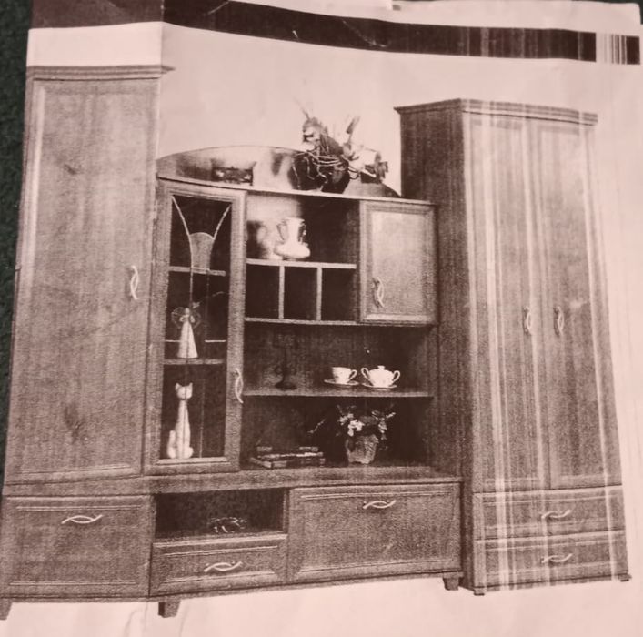 Meblościanka olcha miodowa 240 cm