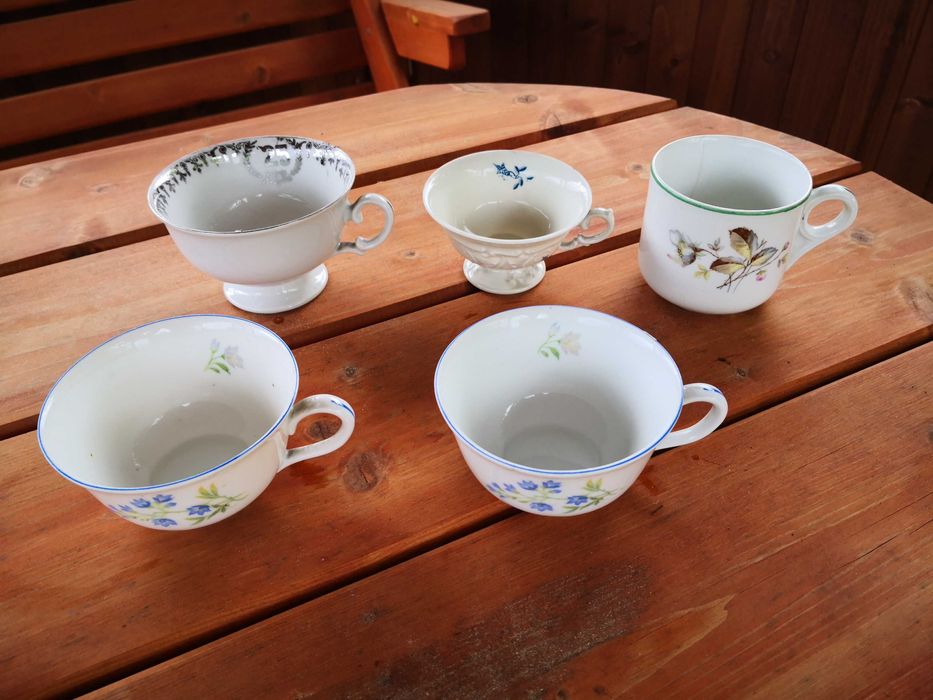 Filiżanki KPM Wałbrzych z 50 lat