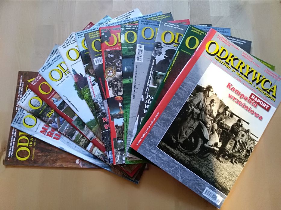 Miesięcznik "Odkrywca" - 29 numerów