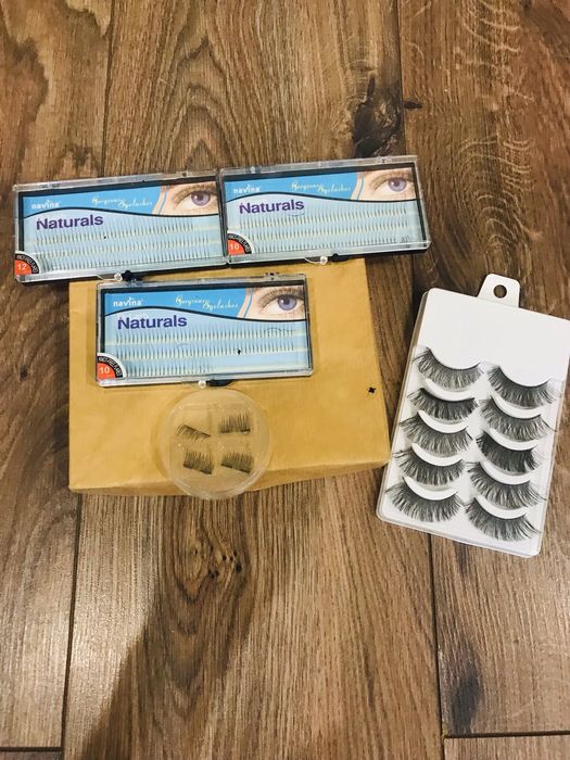 Ресницы пучковые, ленточные и магнитные