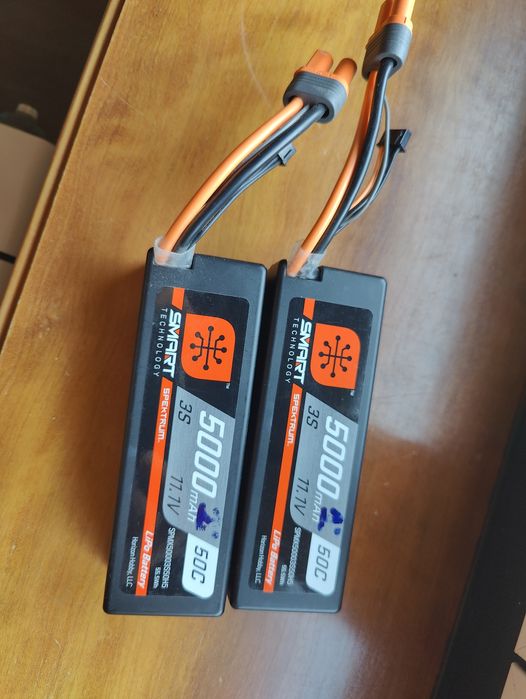 Baterias 3s spektrum arrma 5000mah 50c