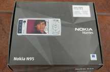 Pudełko Nokia N95 Słuchawki Kable - NOWE