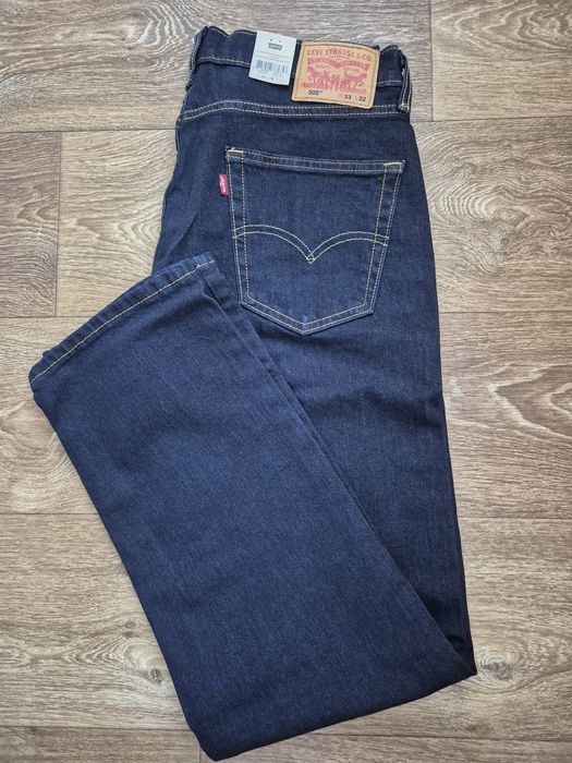 Нові чоловічи джинси levis 505 [32/29] (33/32)