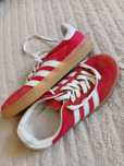 Жіночі  Кросівки Adidas Gazelle x Gucci Pink White Red / Адід