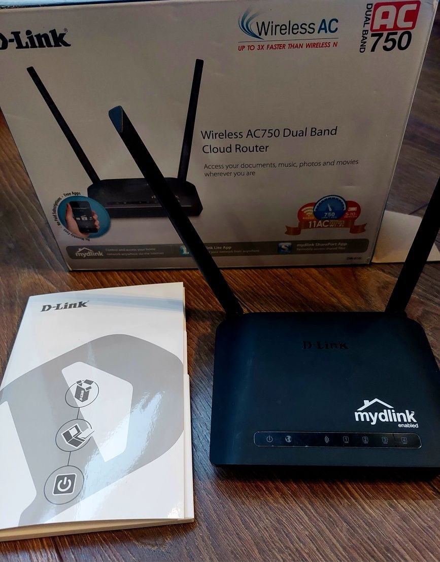 D-Link wireless AC750 Dual Band Cloud Router