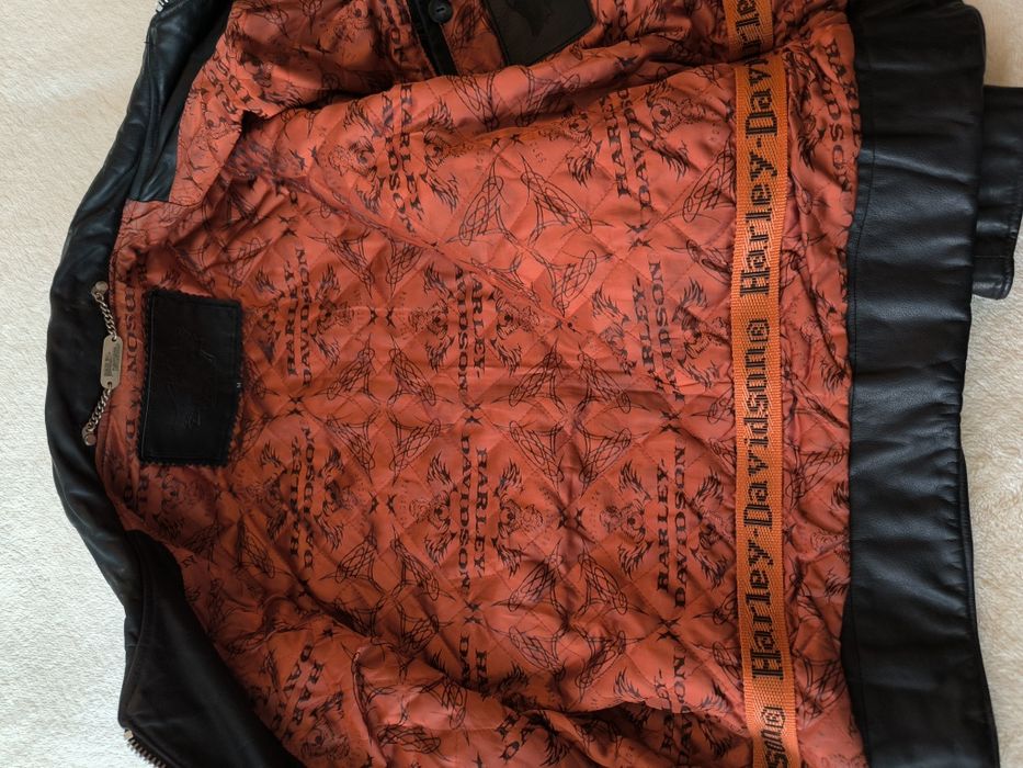 Casaco em pele Harley Davidson