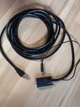 Kabel / Przewód HDMI - D-Sub (VGA) + Jack 3.5mm Audio / 5 metrów