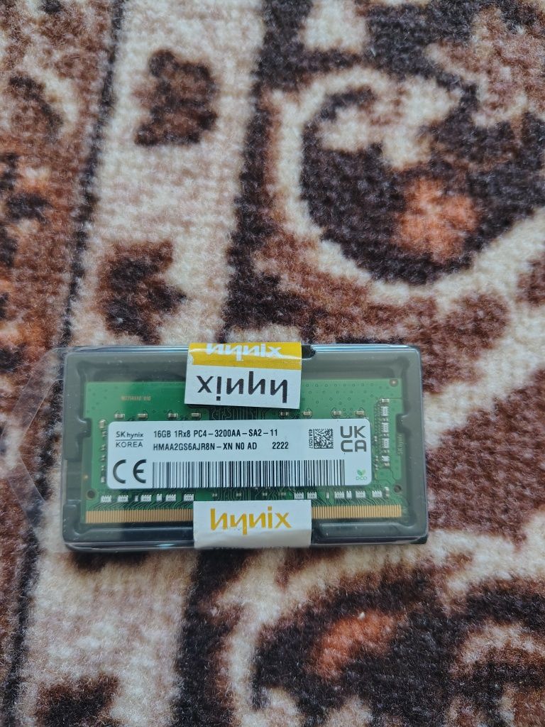 Модуль пам'яті  SoDIMM DDR4 16GB 3200 новий запечатаний