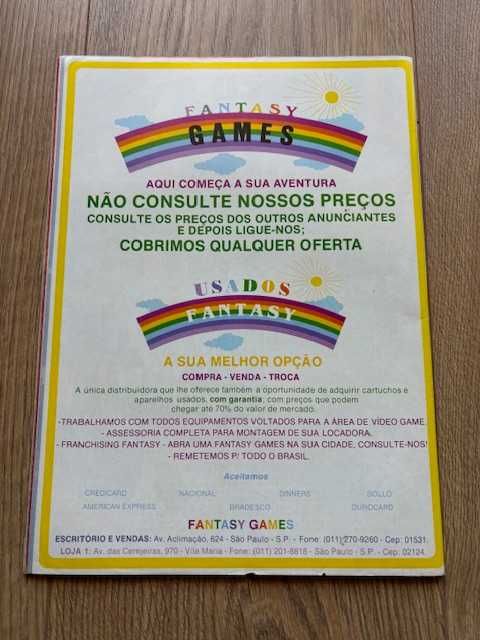 Revista VideoGame Nº 10, Janeiro / 1992