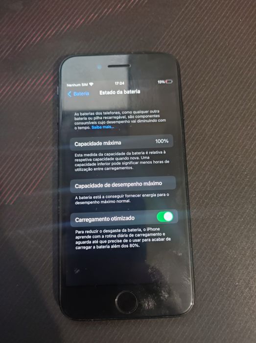 iphone 7 em bom estado geral com 5 anos de garantia
