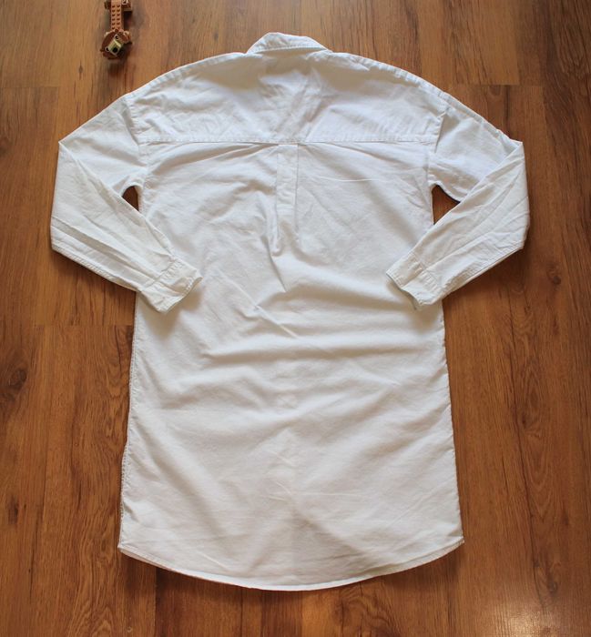 Koszula Lyle and Scott r. XS biała damska dł. rękaw bawełniana