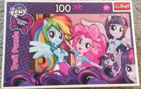puzzle 100 elementów my Little Pony Equestria Girls, Trefl