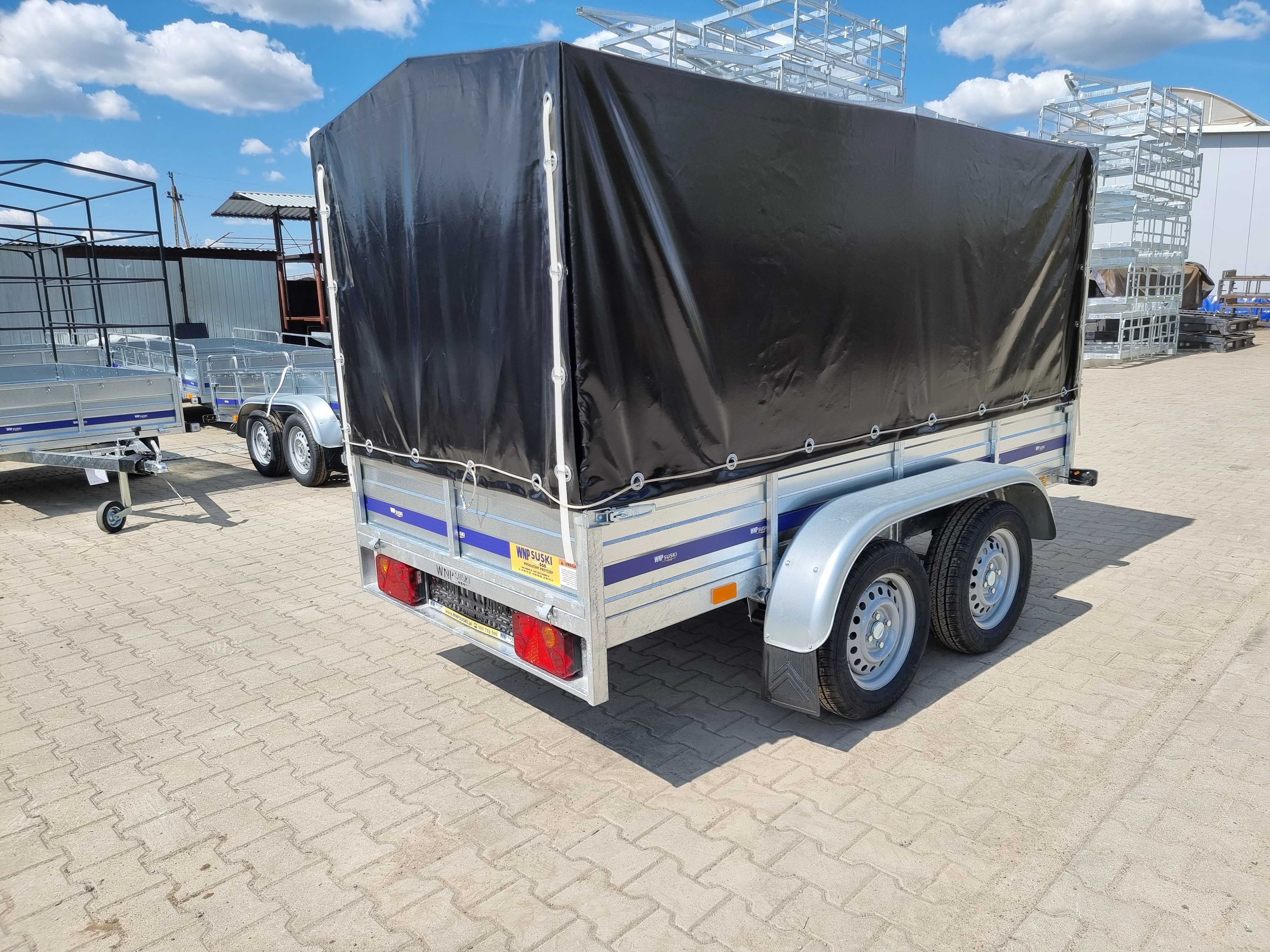 Przyczepa zb Suski 250x125x120 4x resor Producent Dostawa