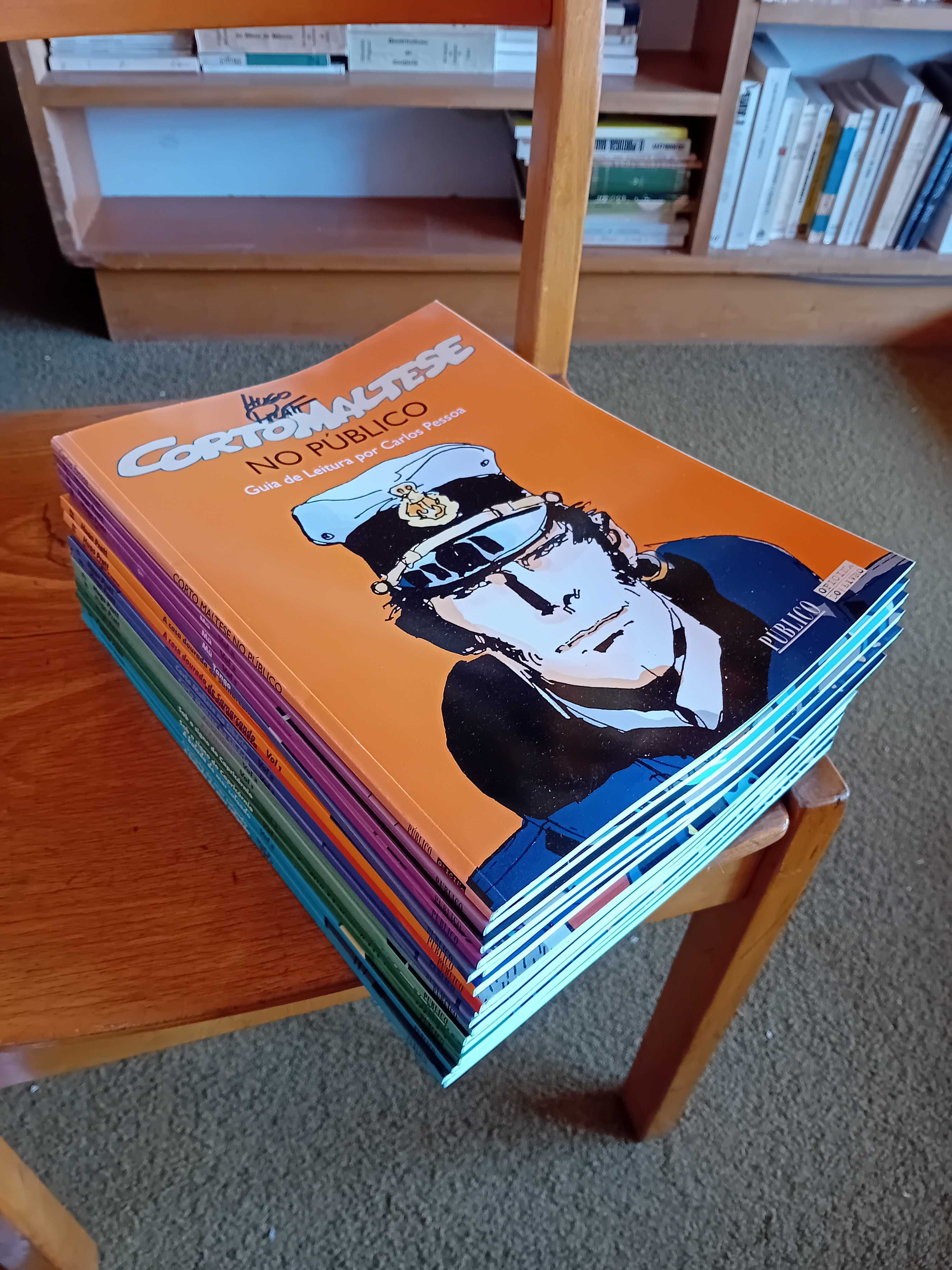 Corto Maltese, Público, Oficina do Livro. 17 volumes