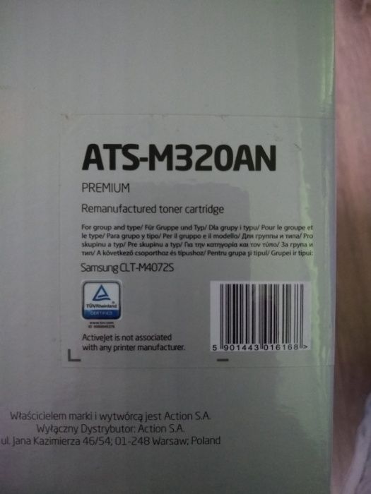 Activejet ATS-M320AN -Toner purpurowy do CLP320, CLP325, CLX3180