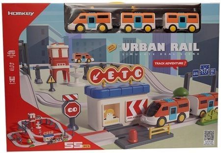 Іграшковий потяг поїзд трек парковка