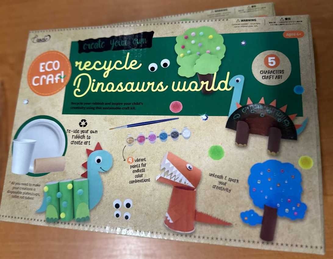 Zestaw kreatywny dla dzieci zrób to sam kolorowanka do figurek 3D