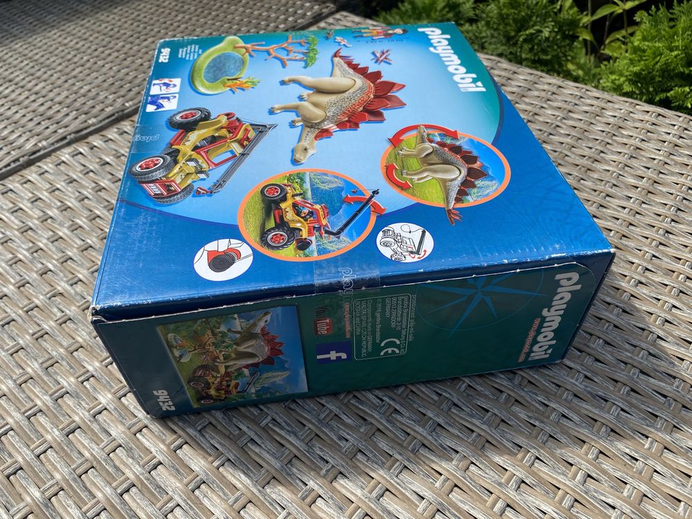 PLAYMOBIL 9432 Pojazd Badawczy z dinozaurem Stegozaurem NOWE