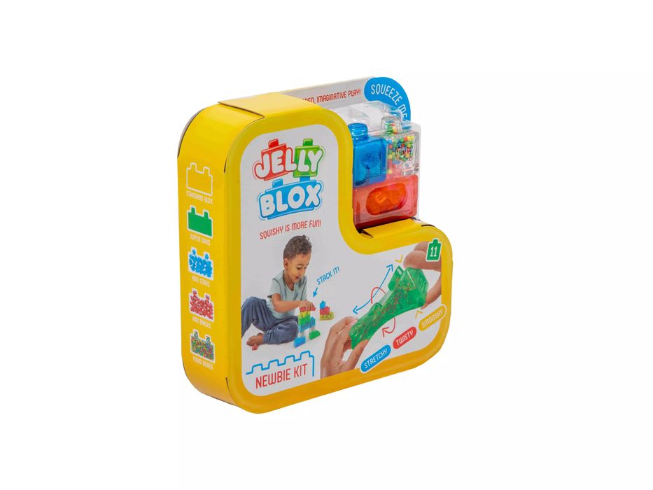 Miękkie Klocki Pierwszy Zestaw Newbie Kit Jelly Blox. Goliath
