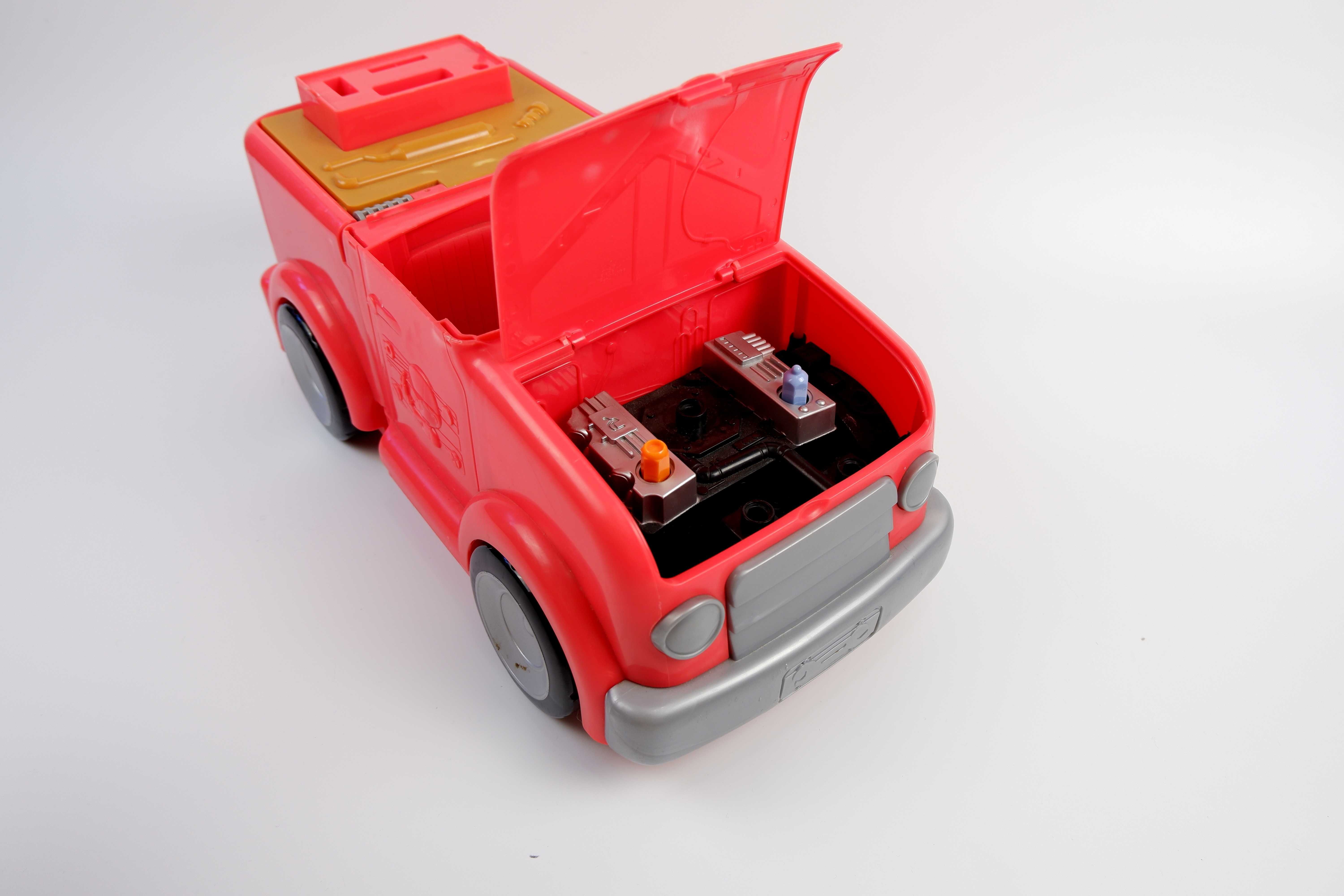 Грузовик мастерская для мальчика машинка трансформер машина mattel