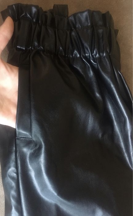 Штани з екошкіри/ моми