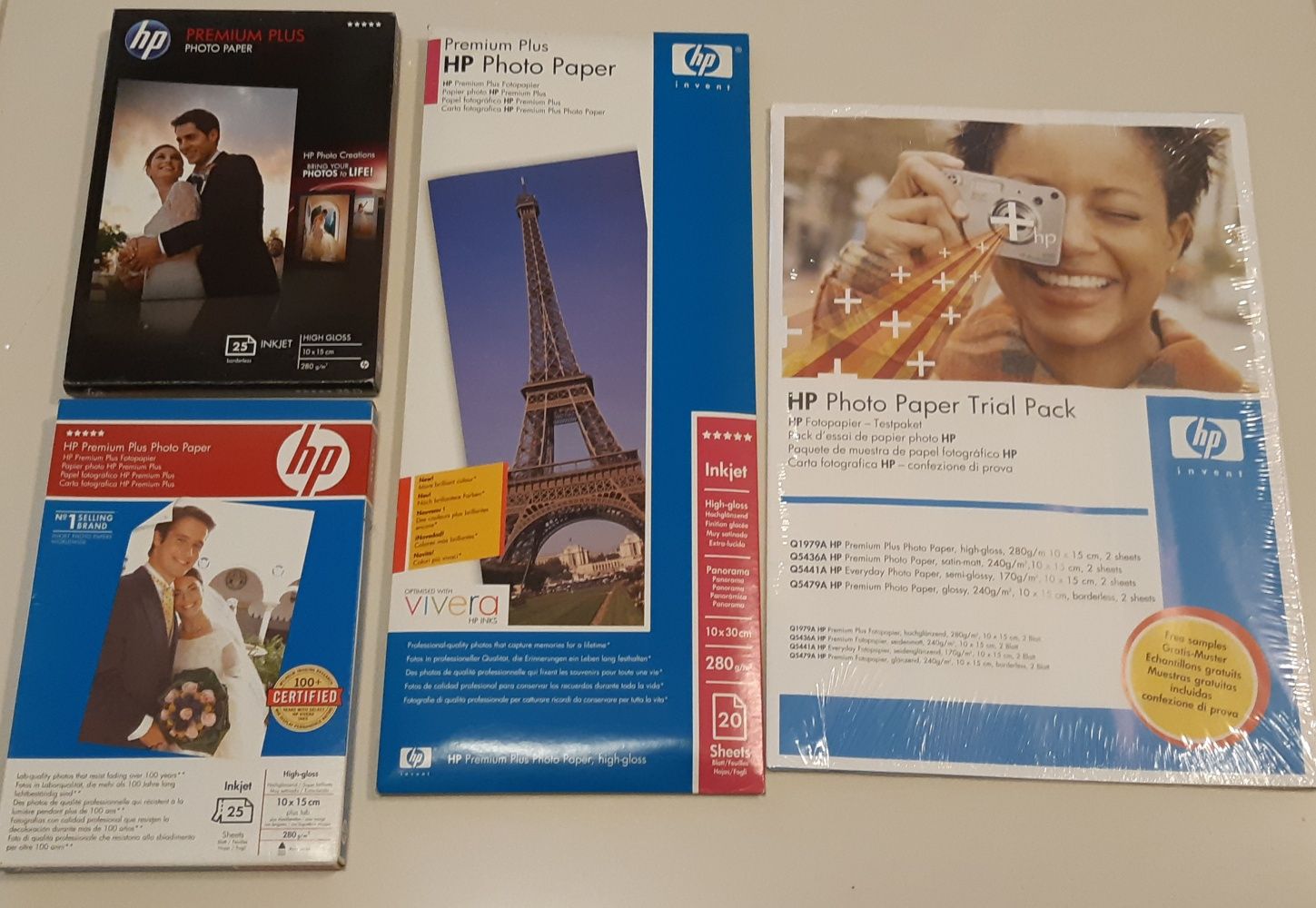 Фотобумага HP Premium Plus для струйной печати, размеры разные