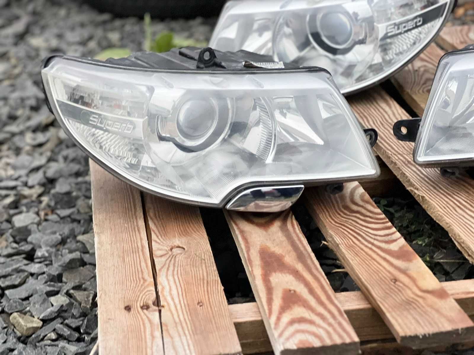 Фари ксенон | галоген Skoda Superb 2 Рестайлінг