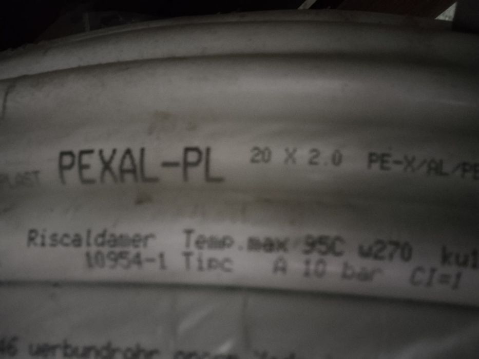 Труба металопластикова Італія 20*2 мм PE-X/Al-PE-X