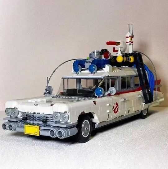 KLOCKI ECTO-1 Pogromców duchów, zestaw wzór 10274. 2352 elementy NOWY!
