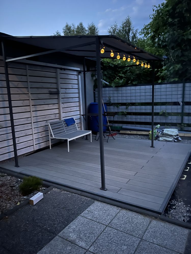 Pergola, Altana z Ikea gunnon