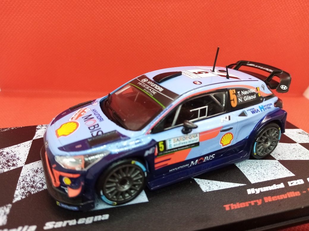 N. 15 Miniaturas Hyunday i20 Coupe WRC novas