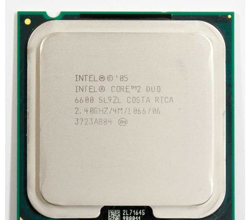 Топовий процесор Intel core 2 duo e6600 s.775 на 1066 шині