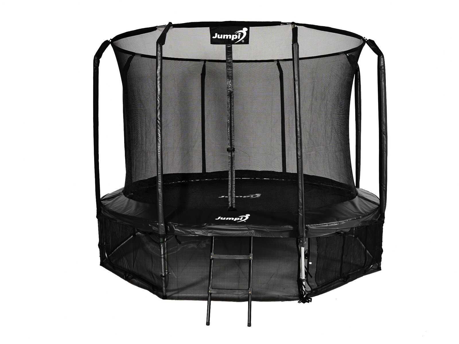 Trampolina Ogrodowa 374cm/12FT Maxy Comfort Z Wewnętrzną Siatką KOLORY