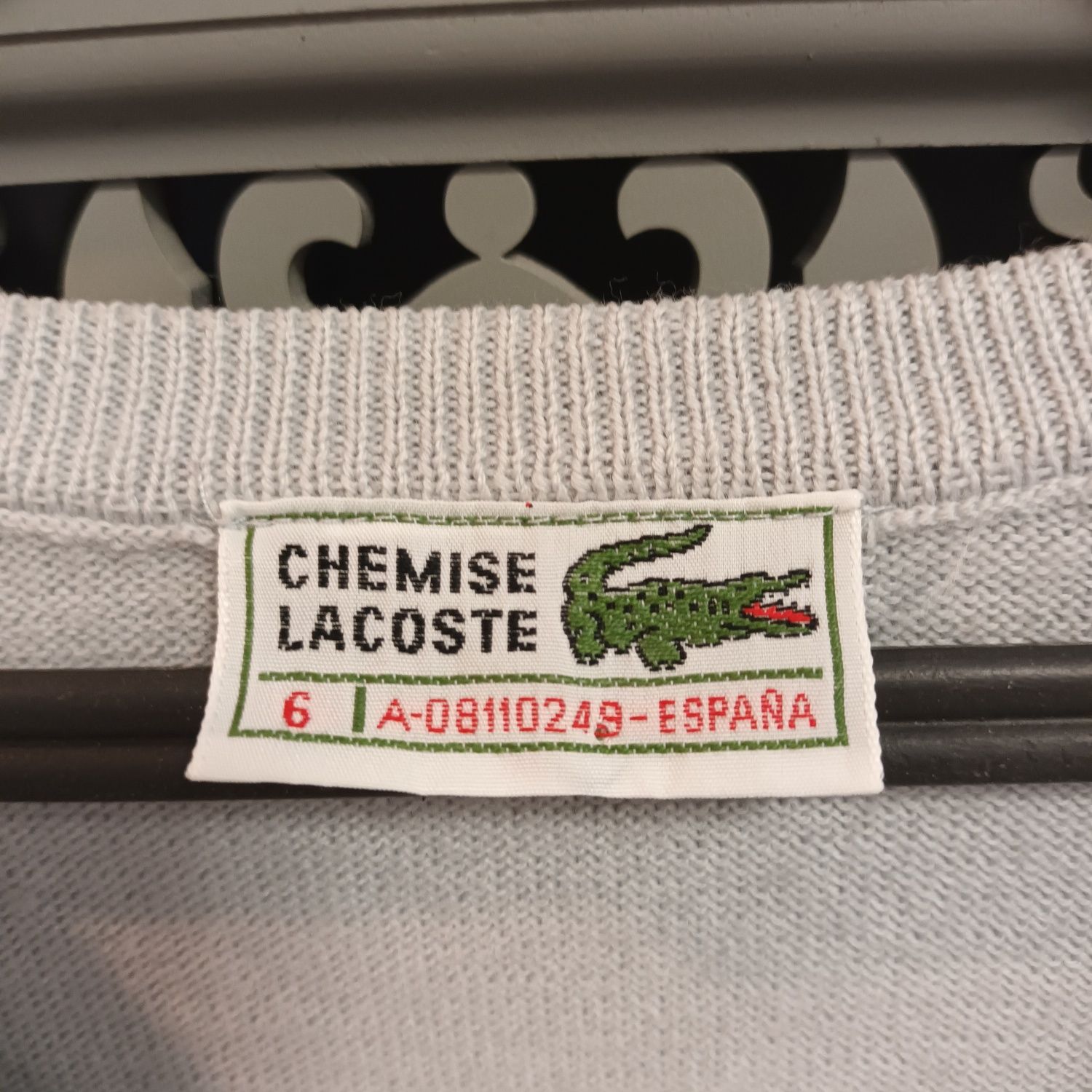 Светр чоловічий Lacoste(оригінал)  розмір XL