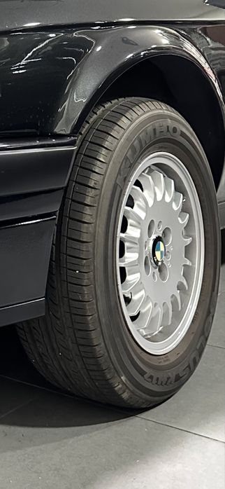 Jantes BMW e30 4x100 como novas  com pneus 195-65-R14