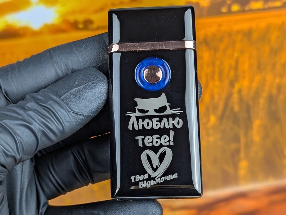 Гравіювання на запальничках. USB турбо зажигалка