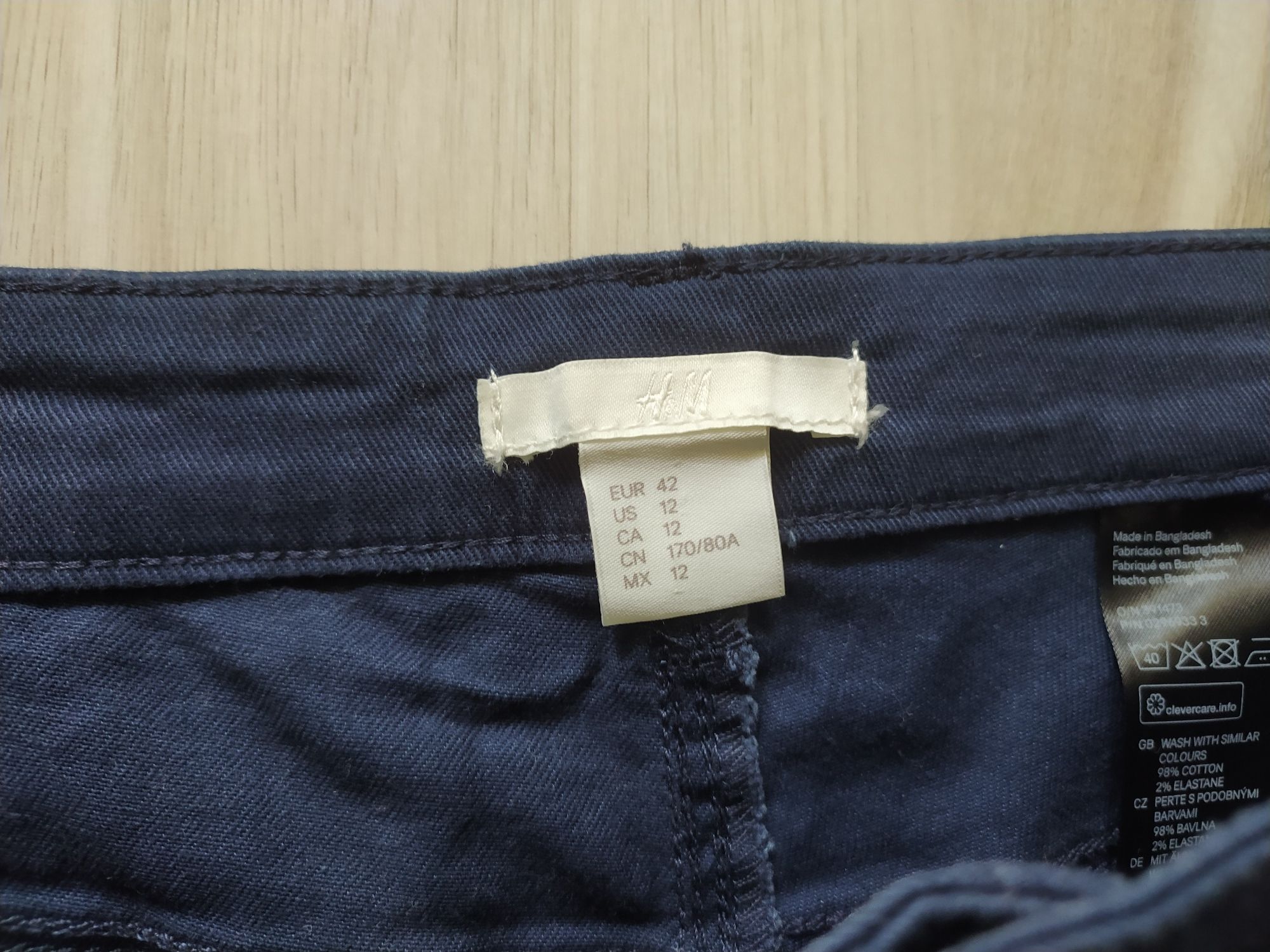 Spodenki jeansowe dżinsowe xl 40 H&M L spodnie