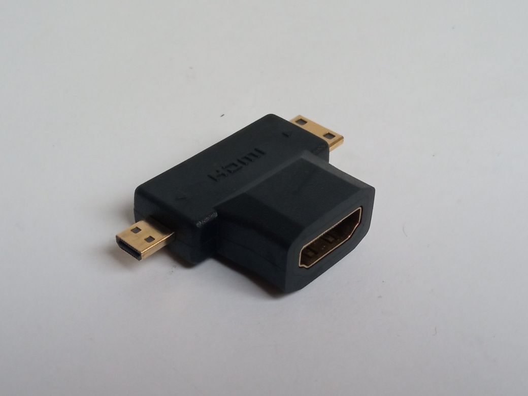 Przejściówka HDMI do Mini HDMI i Micro HDMI |