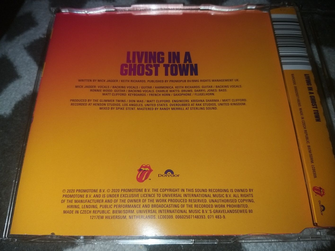 Rolling Stones.    Living In A Ghost Town  (CDS)