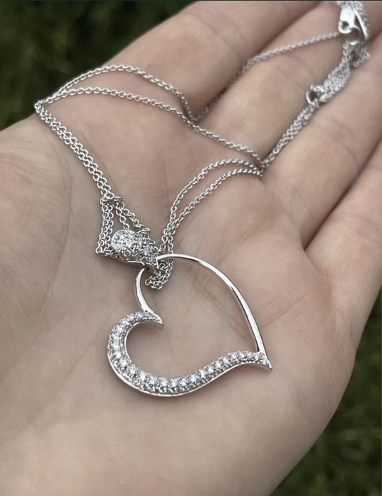 Золотий ланцюг,кольє з діамантами,цепочка с бриллиант,750 про,10 грам