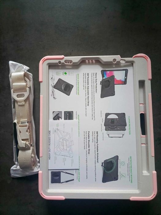 Etui Case do iPad Air4/5 10,9 Pro 11 2018/2020/2021 Pancerne Różowe