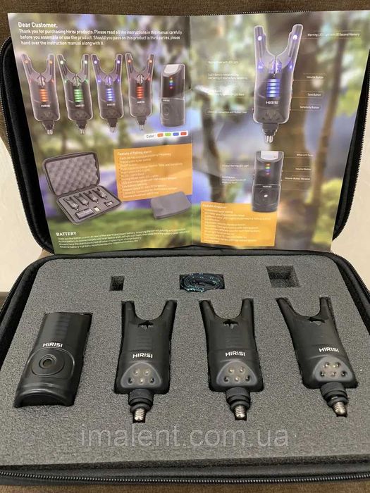 Сигналізатори клювання Hirisi 3+1.