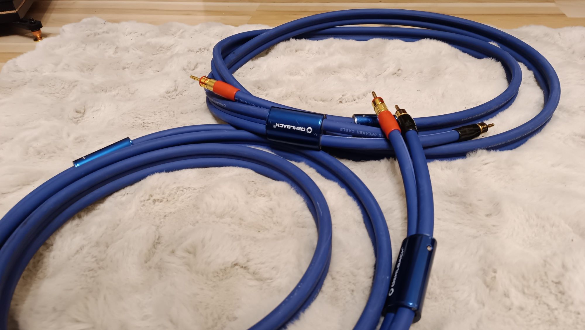 Kable hi end Oehlbach Air Blue 4 srebro + miedź