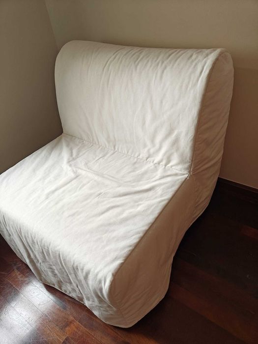 Sofá poltrona cama IKEA LYCKSELE - Muito Bom Estado