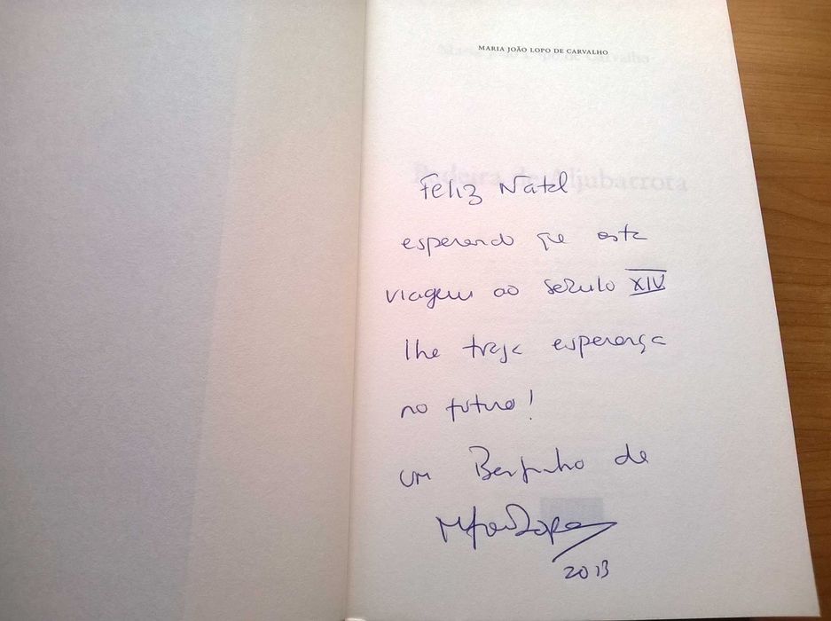 Padeira de Aljubarrota (1.ª ed. autograf.) - Maria João L de Carvalho