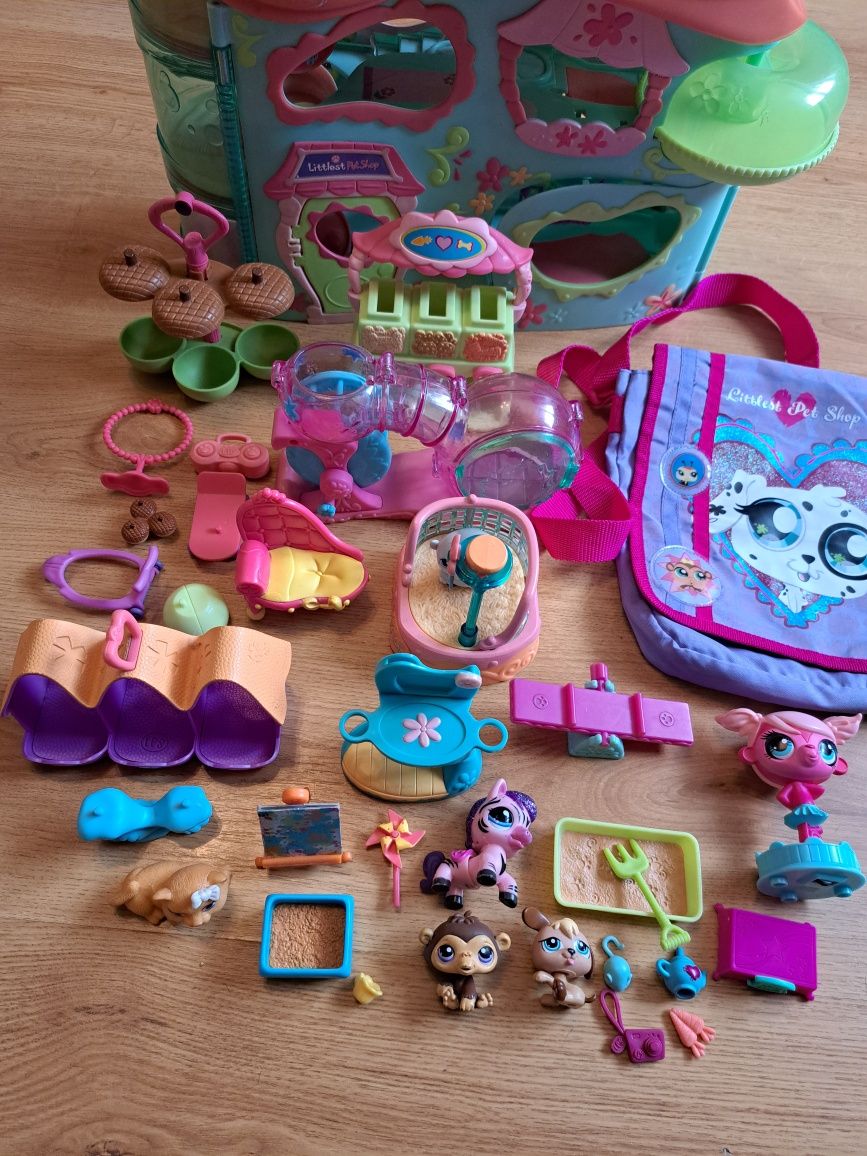 Littlest pet shop największy Domek lps z karuzelą