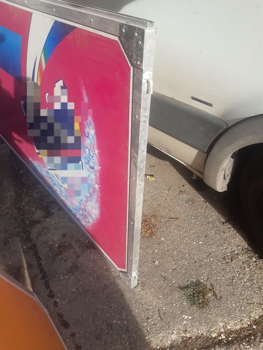 Tablica reklamowa 200x100 cm Gotowa do montażu