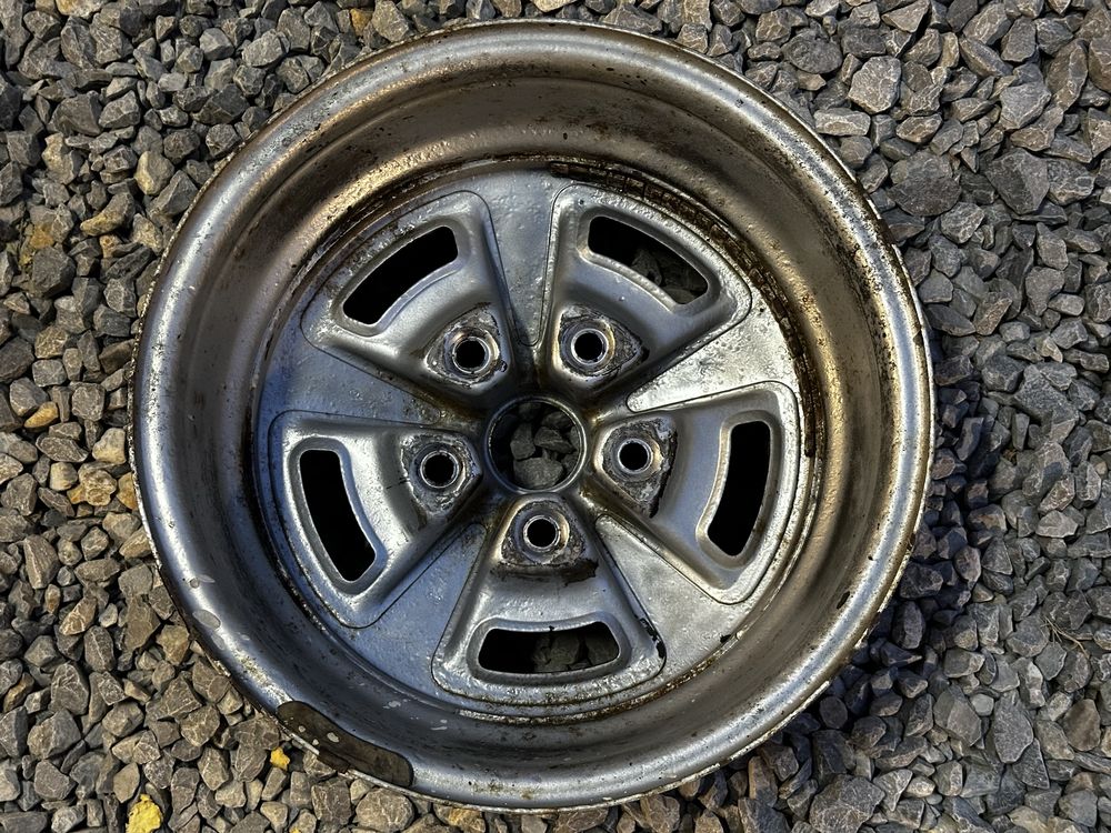 Steel Rally Wheels 15/7JJ Pontiac Firebird GTO Boneville Corvette